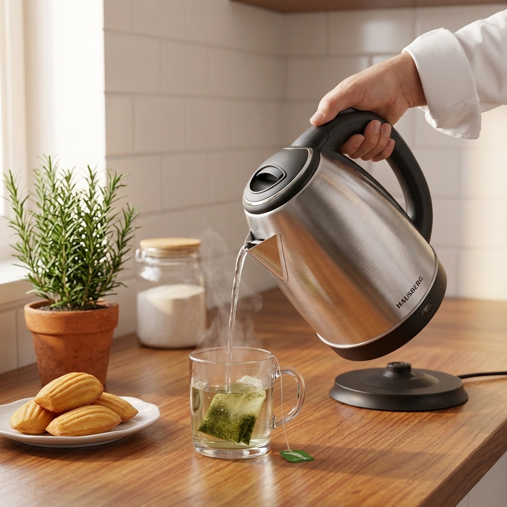 HAUSBERG HB-3615 RVS Waterkoker 1.8L 1500W