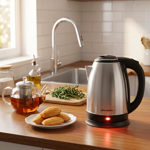 HAUSBERG HB-3615 RVS Waterkoker 1.8L 1500W