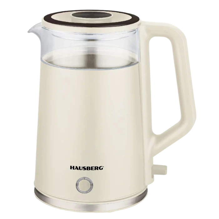 HAUSBERG HB-3619BJ Waterkoker 2L 1800W Dubbelwandig