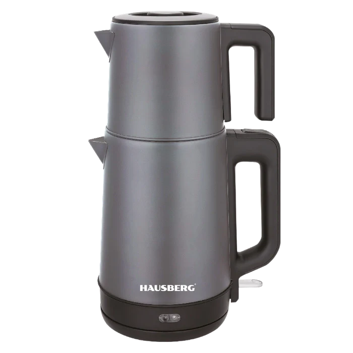 HAUSBERG HB-3636GR Theeservies 2L Grijs RVS