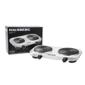 HAUSBERG HB-545IN Elektrische Kookplaat 2500W met 2 Kookzones