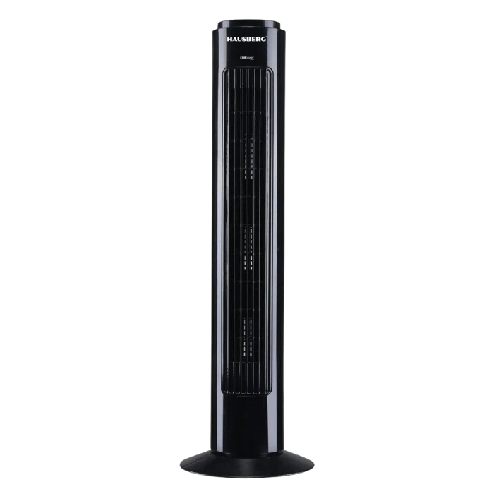 HAUSBERG HB-5950NG Torenventilator met 3 snelheden en zwenkfunctie Zwart