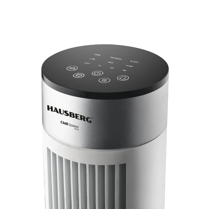 HAUSBERG HB-5952AB Torenventilator van 38 Inch met Afstandsbediening en LED-Display