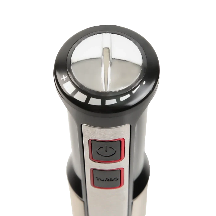 HAUSBERG HB-7668NG Handmixer 1000W Roestvrij staal met 2 snelheden Zwart