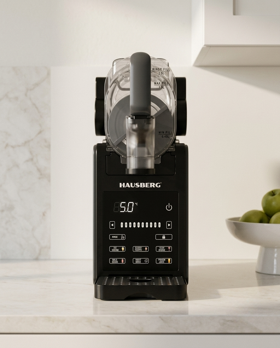 HAUSBERG HB-6045GR Slush- en IJsmachine 2L met touchscreen